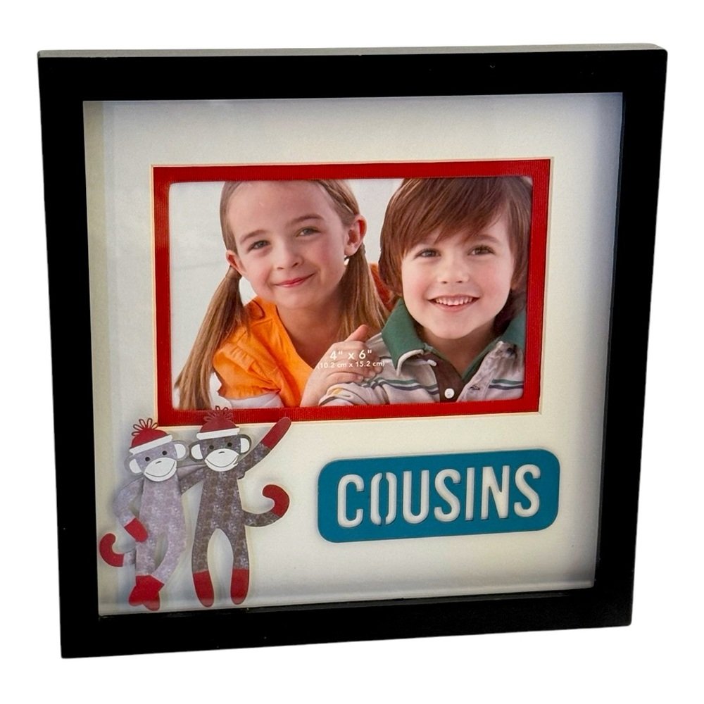 Black Cousins 4x6 Photo Frame - NEW!